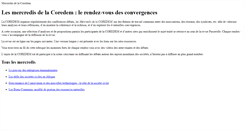 Desktop Screenshot of mercredis.coredem.info